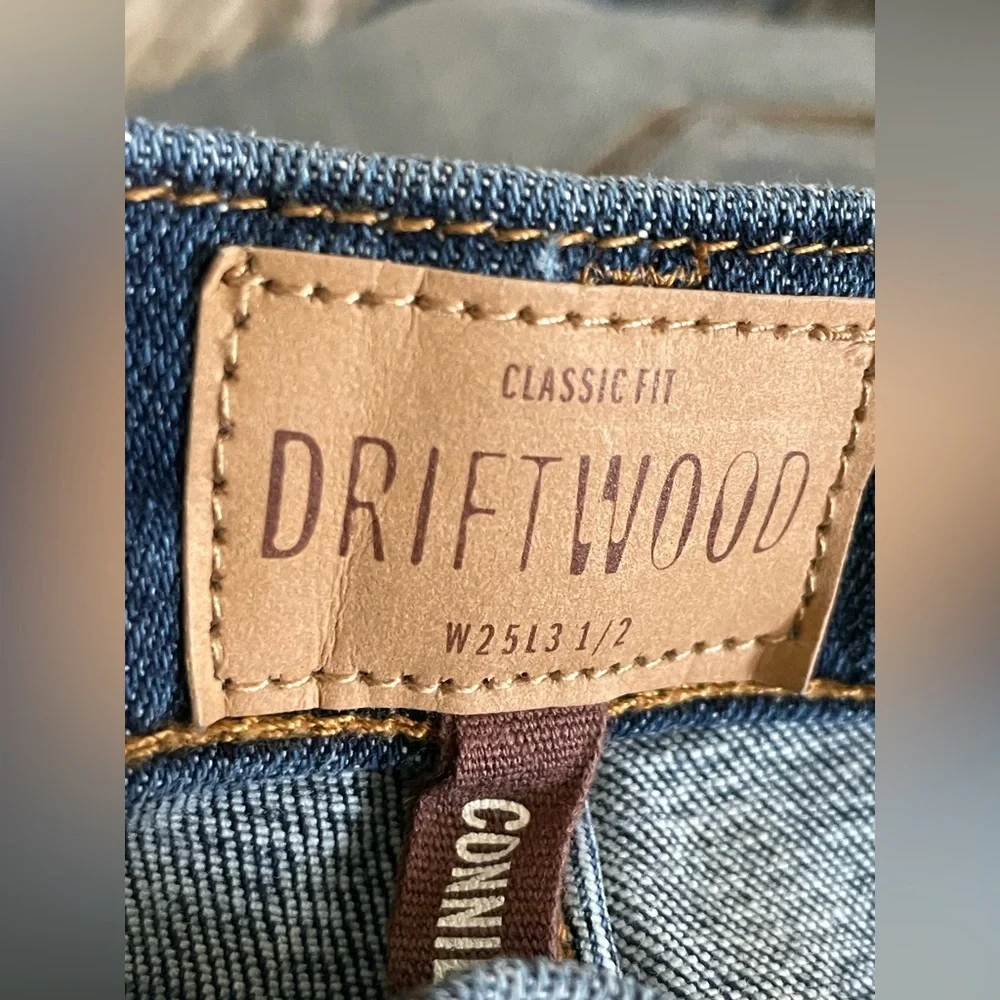 Driftwood Connie Embroidered Fringe Jean Shorts Boho Festival Stage Coach - Picture 5 of 7